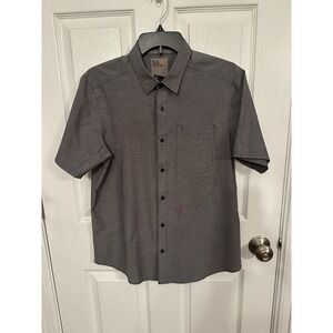 5.11 Tactical Gray Shirt Snap Button Short Sleeves Mens S 71201 Lightweight